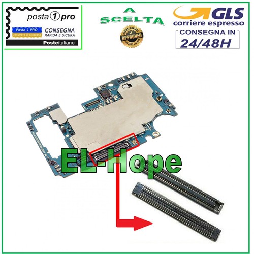 Connettore display lcd - display,